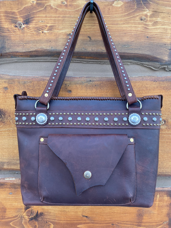 Cary small fringed sales leather saddle bag