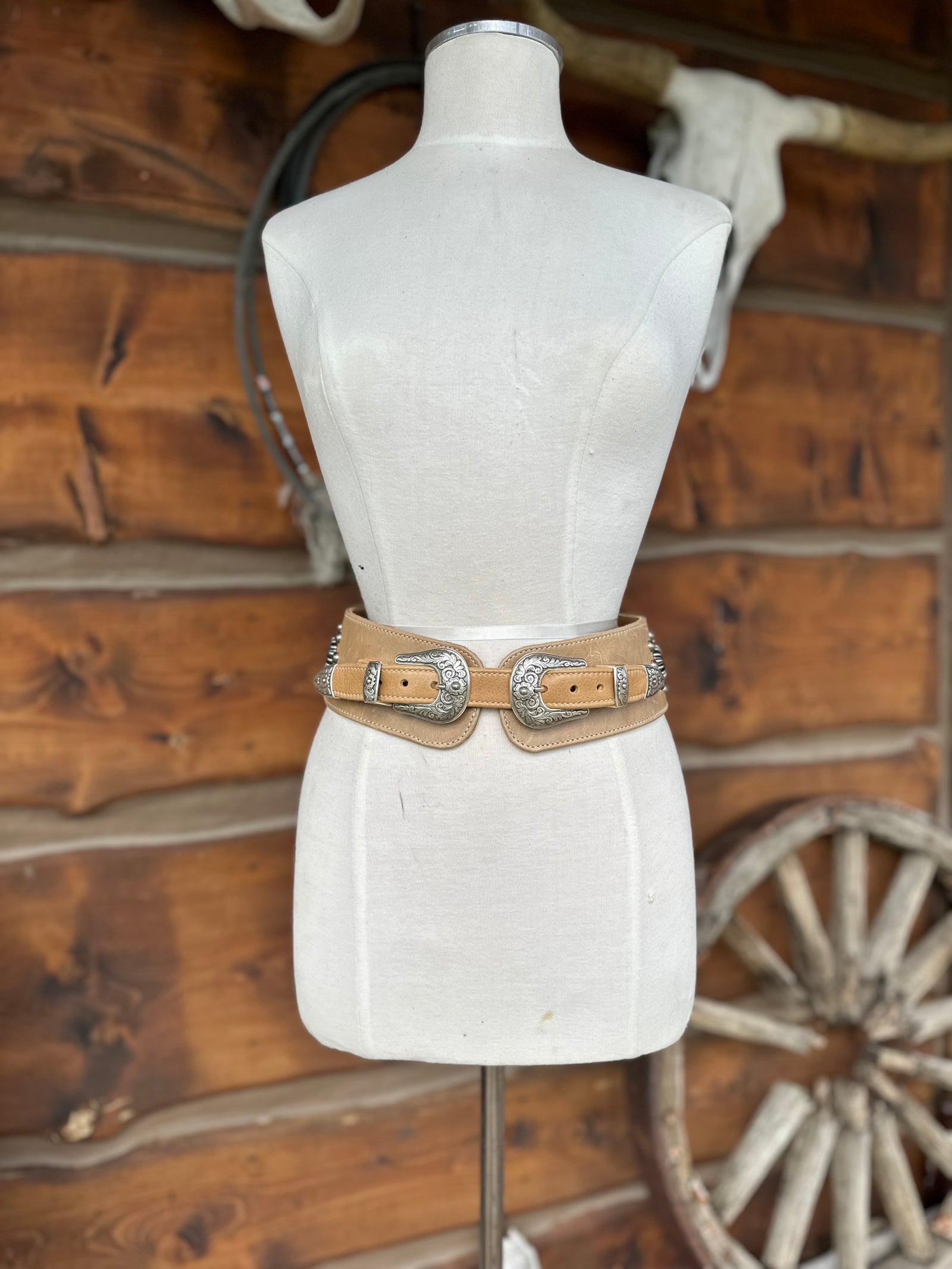 Small Double Buckle Belt