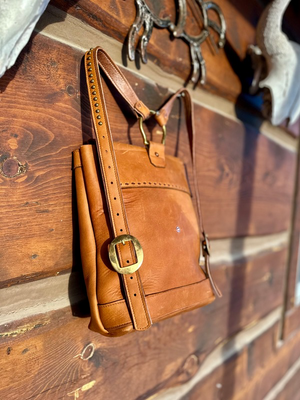 Medium Raw Edge Backpack