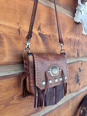 Fringe Messenger Bag