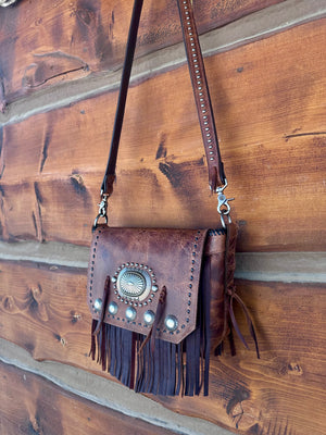 Fringe Messenger Bag