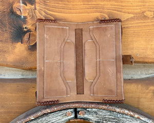Silver Dollar Buckskin Wallet