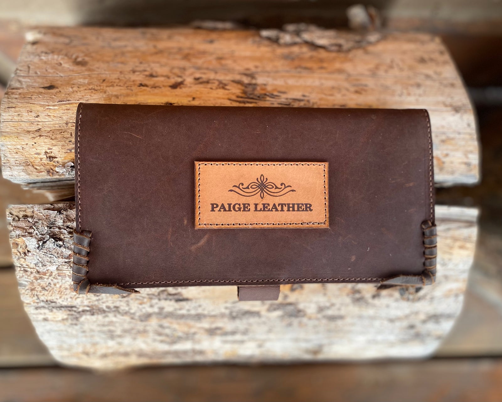 Brass Sunburst Wallet