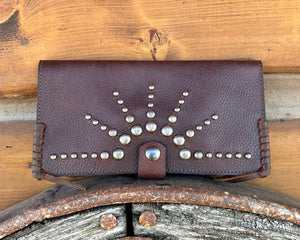 Silver Sunburst Wallet