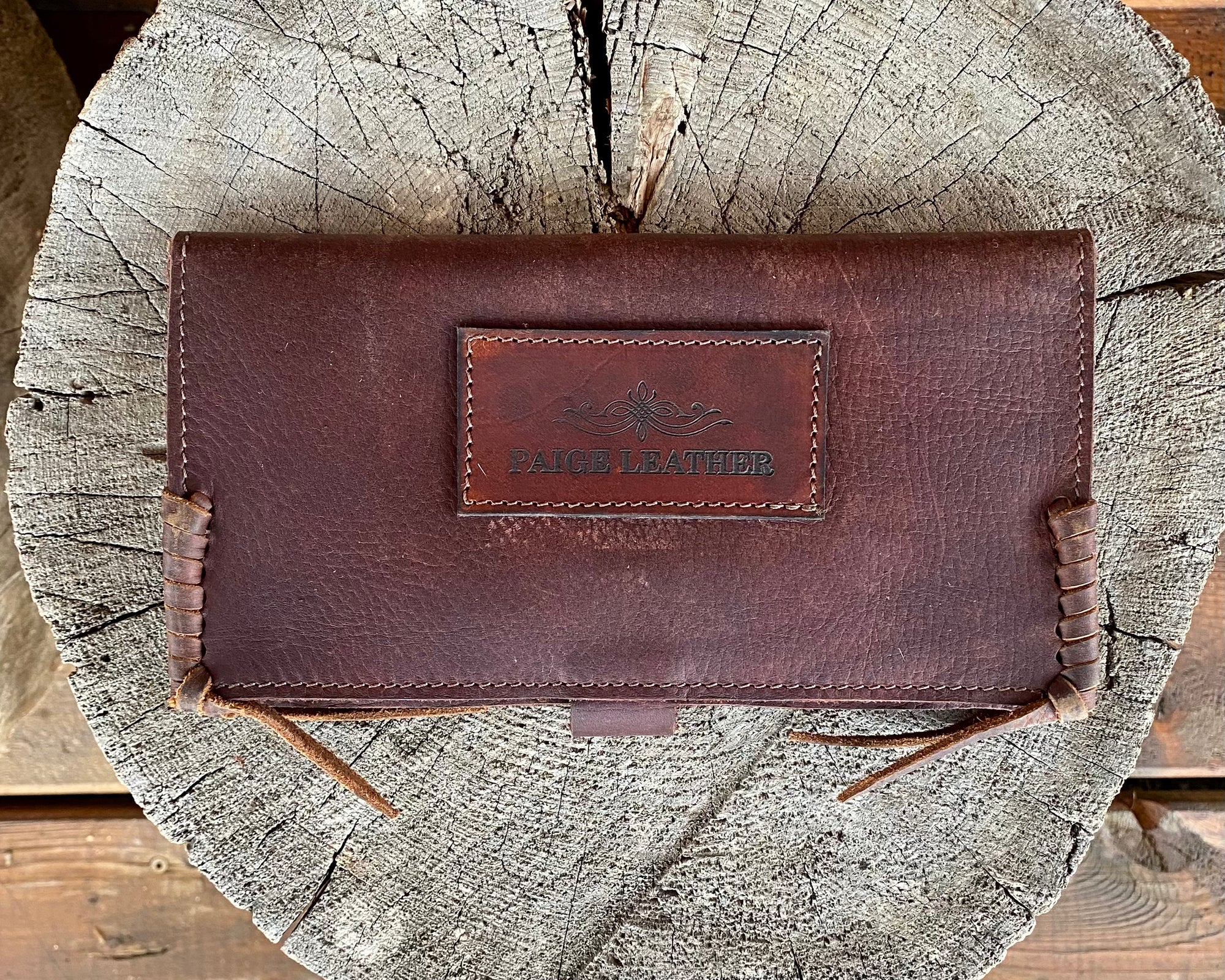 Copper Sunburst Wallet