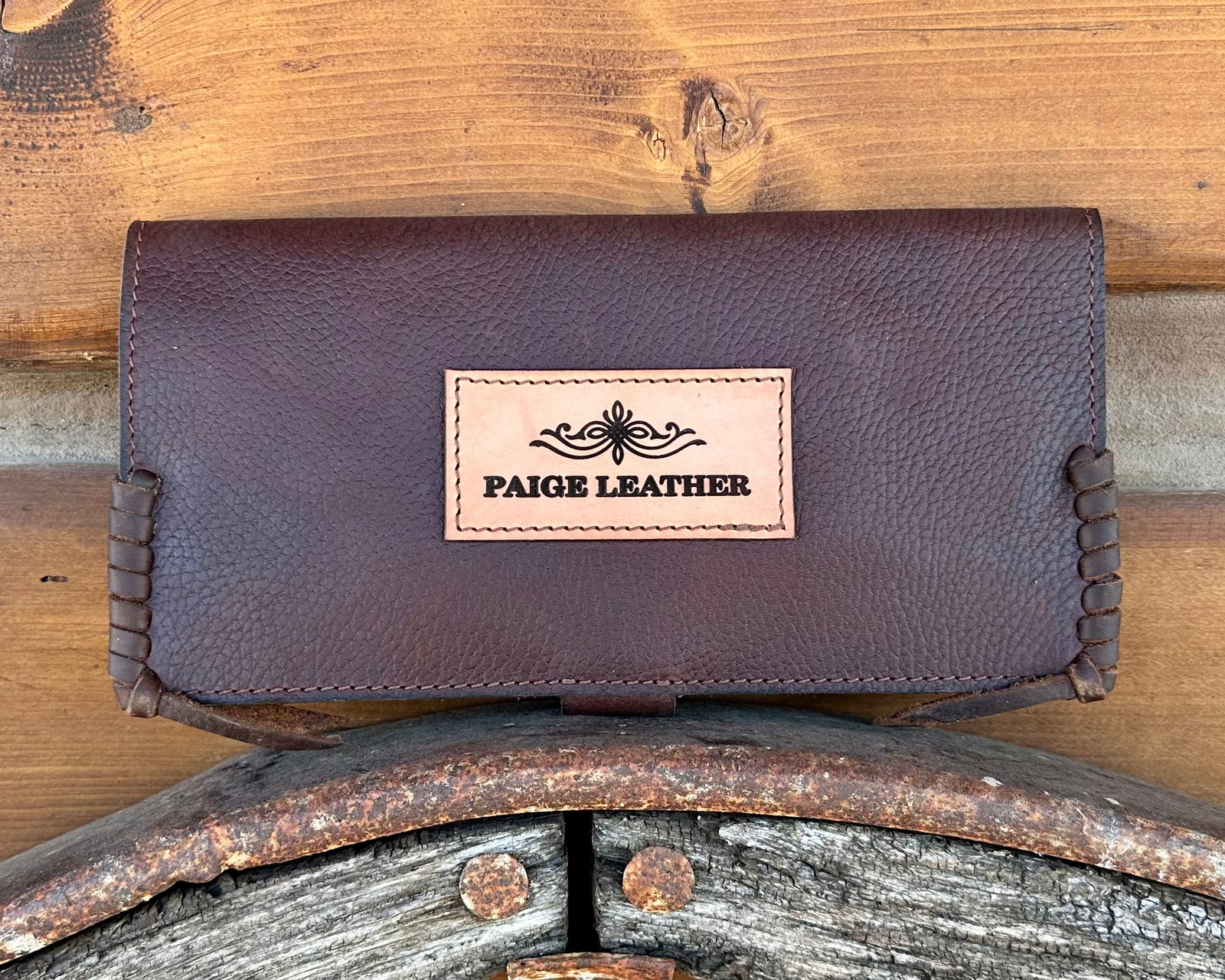 Silver Sunburst Wallet