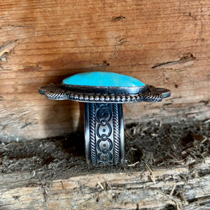 Campitos Turquoise & Sterling Silver Ring